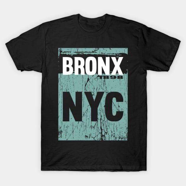 Bronx 1898 T-Shirt by Vitalitee